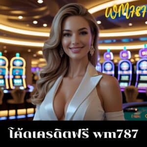 โค้ดเครดิตฟรี wm787